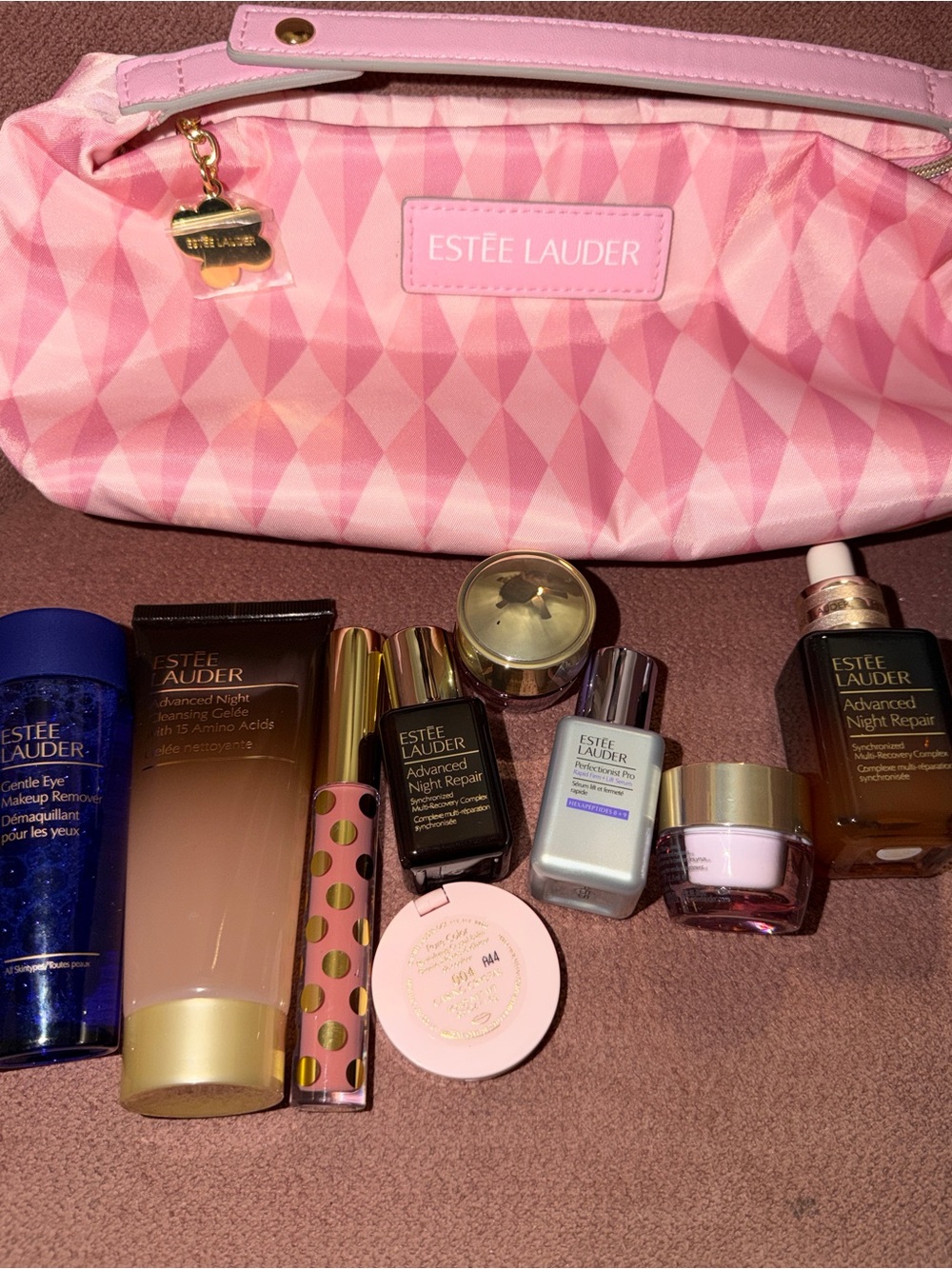 Estee Lauder Skincare & Face Oil Collection — Pink, Blue, Gold Bundle - Picture 6 of 6